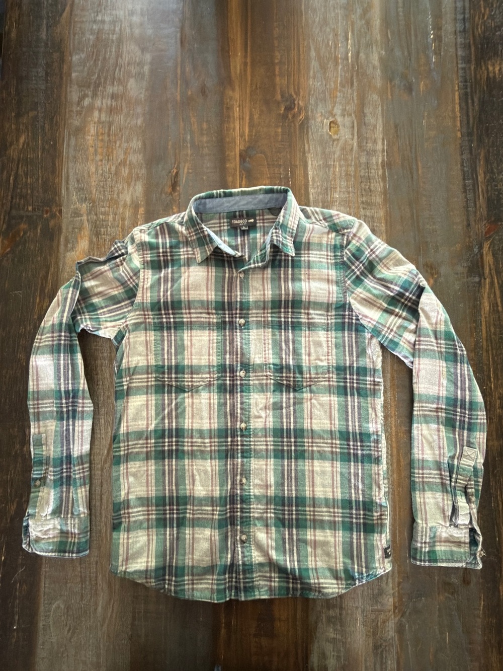Men’s Toad&Co Button Down Flannel - Picture 1 of 6